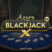 pito777 BlackjackX 25 - Azure Table Game